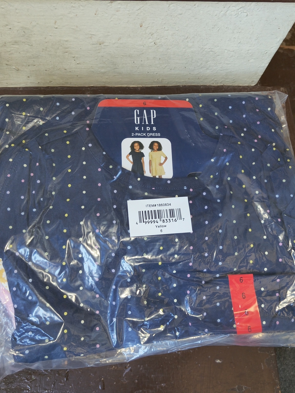 GAP Kids Navy Polka Dot 2-Pack Dresses